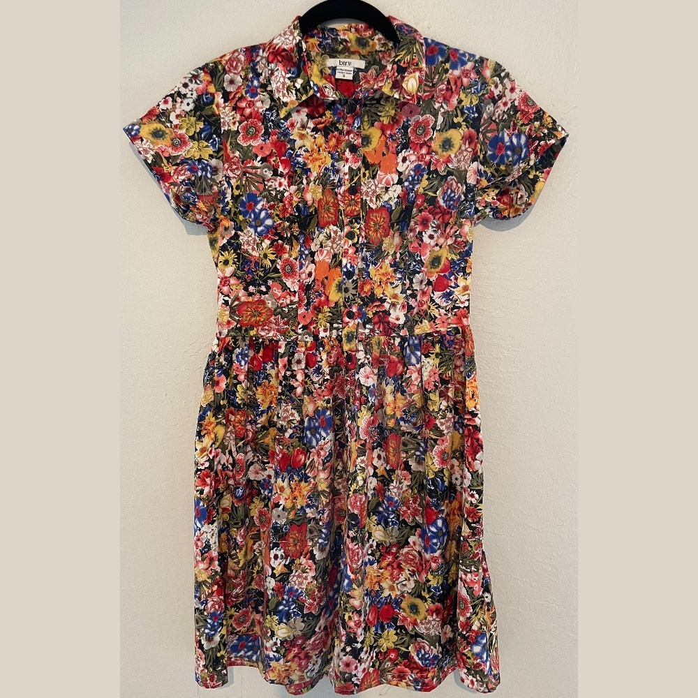 BarIII floral knee lenght dress